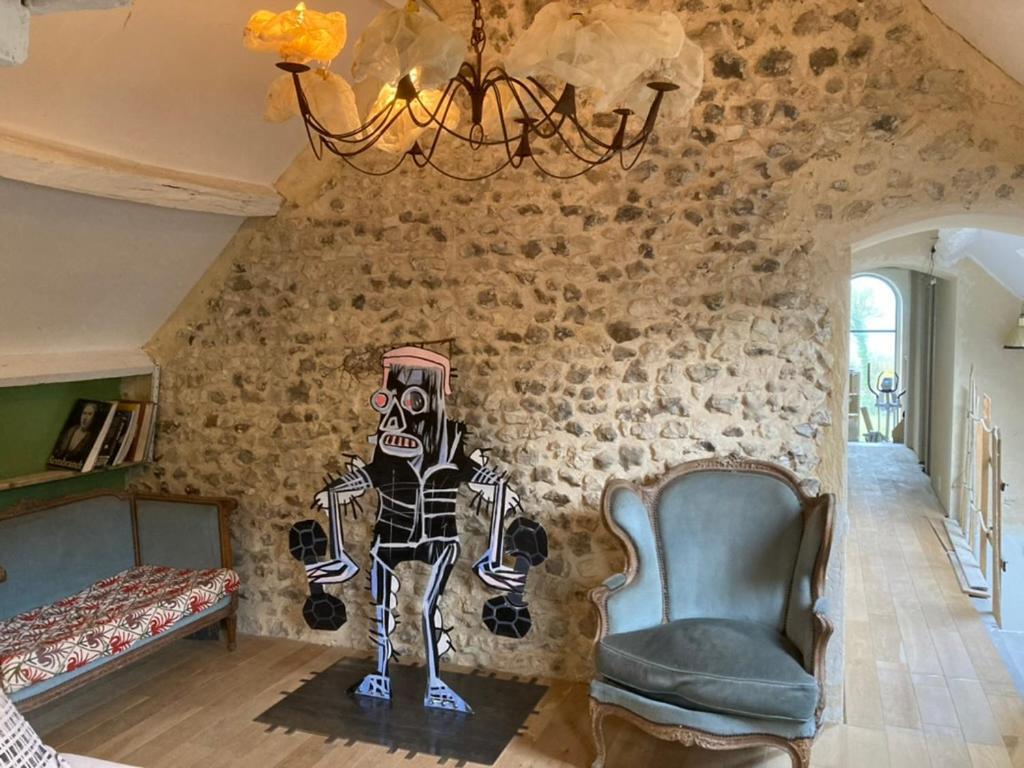 Perche King'S Bedroom In Maison Nomade Chic Cour-Maugis-sur-Huisne Dış mekan fotoğraf